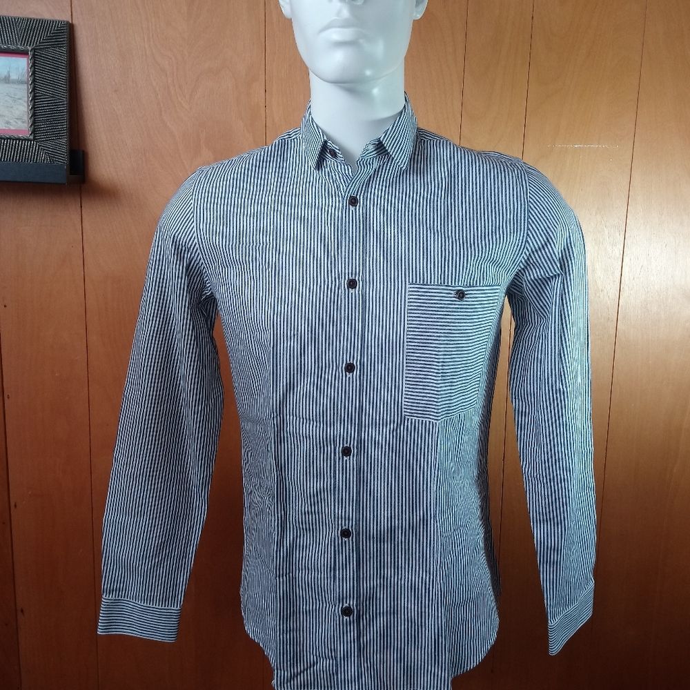Zara Man Slim Fit Button Down Shirt